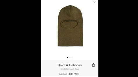 dolce and gabbana monkey cap